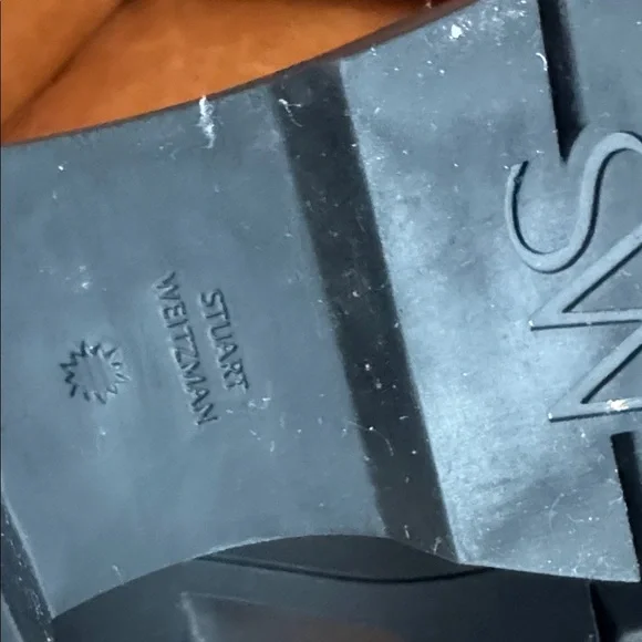 Stuart Weitzman Norah Platform White Leather Chelsea Ankle Boots EU 37.5 / US 7 - Picture 6 of 10